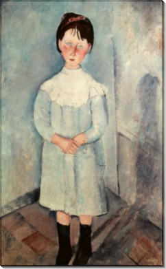 Девочка в голубом - Модильяни, Амадео