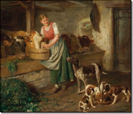 Мать щенков - Эберле, Адольф