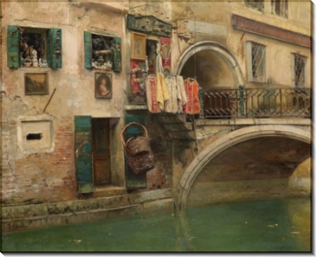 Канал в Венеции - Каприле, Виченцо