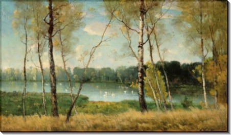 Озеро Жан-Жака Руссо в Эрменонвиле - Хиттусси, Антонин