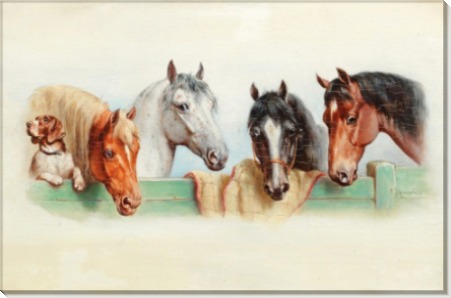 Собака и четыре лошади - Райкерт, Карл