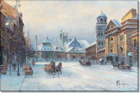Варшава, зима - Хмелинский, Владислав