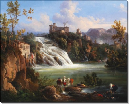 Изола-дель-Лири с водопадом Валькатойо - Карелли, Раффаэле
