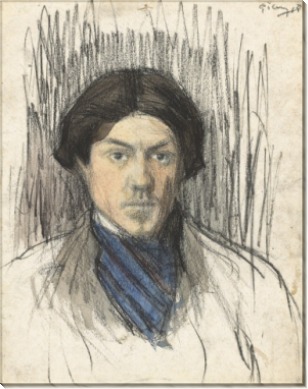Автопортрет, 1902 - Пикассо, Пабло
