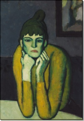 Женщина с шньоном - Пикассо, Пабло
