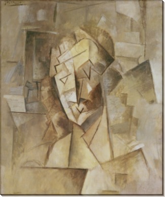 Кубическая голова (Портрет Фернанды) - Пикассо, Пабло