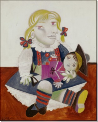Мария с куклой - Пикассо, Пабло
