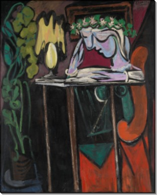 Чтение за столом - Пикассо, Пабло