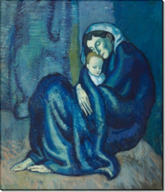 Мать с ребенком - Пикассо, Пабло