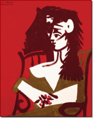 Женщина со скрещенными руками - Пикассо, Пабло