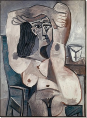 Жаклина с поднятыми руками - Пикассо, Пабло