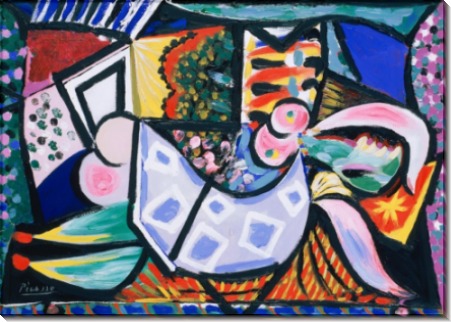 Лежащая женщина - Пикассо, Пабло