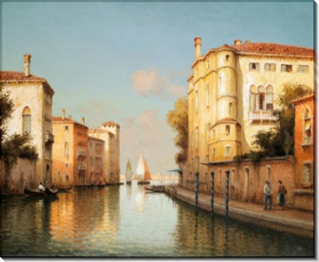 Канал в Венеции - Голли, Уго
