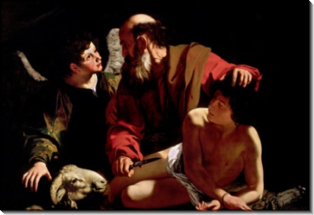 Жертвоприношение Исаака - Караваджо, Микеланджело Меризи да