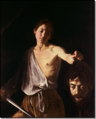Давид с головой Голиафа - Караваджо, Микеланджело Меризи да