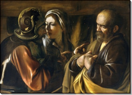 Отречение святого Петра - Караваджо, Микеланджело Меризи да