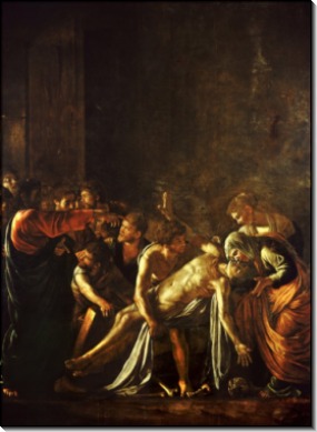 Воскрешение Лазаря - Караваджо, Микеланджело Меризи да