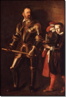 Портрет Алофа де Виньякура с пажом - Караваджо, Микеланджело Меризи да