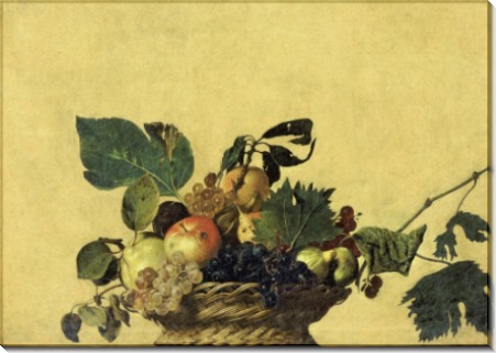 Корзина с фруктами - Караваджо, Микеланджело Меризи да