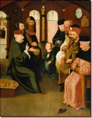 Христос среди книжников - Босх, Иероним (Ерун Антонисон ван Акен)