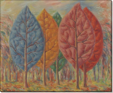 Огонь - Магритт, Рене