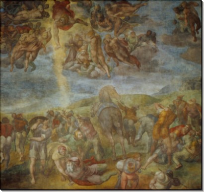 Обращение святого Павла - Микеланджело Буонарроти