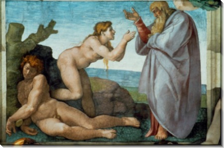 Сотворение Евы - Микеланджело Буонарроти