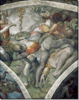 Медный змий - Микеланджело Буонарроти