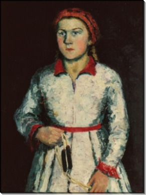 Портрет дочери художника - Малевич, Казимир
