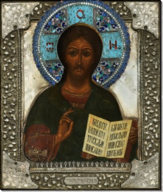 Христос Вседержитель (ок.1850) - Феофан Грек