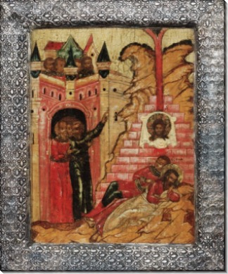 Чудо от иконы Спас Нерукотворный (ок.1650)