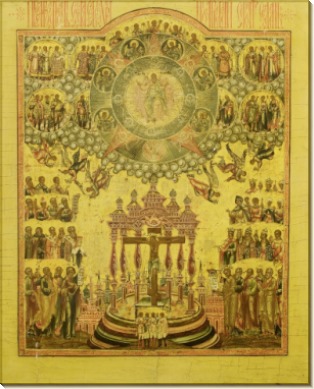 София, Премудрость Божия (стиль Палеха) (конец XVIII века)