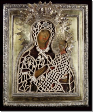 Икона Б.М. Иверская (Санкт-Петербург) (1819)