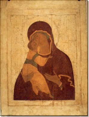 Богоматерь Владимирская, 16 век, 138x104 см