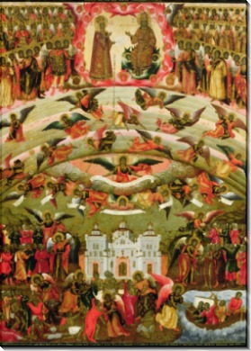 Икона Б.М. Всем скорбящим радость (1707)