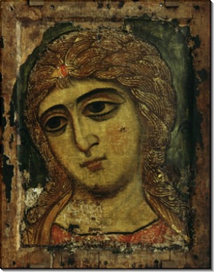 Архангел Гавриил из оглавного деисусного чина. (Ангел Златые власы) (ок.1200)