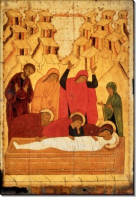 Новгородская школа, Положение во гроб, 1475-00. 91x63