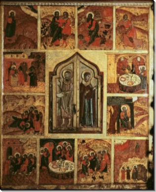 Ветхозаветная Троица с деяниями, ок.1759. 170х140 cм