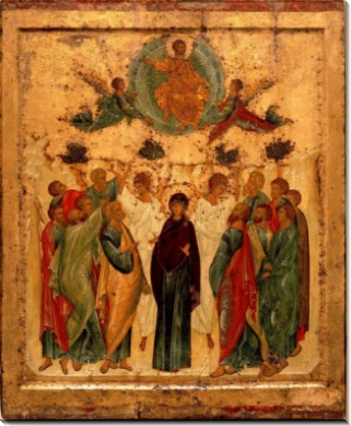 Вознесение Христа, 15 век, 71х59