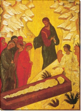 Благочестивые жены у могилы Христа, Новгородская школа, 15 век