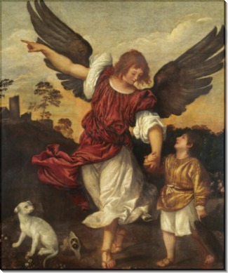 Товия и ангел - Тициан Вечеллио