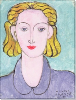 Женщина в голубой блузе - Матисс, Анри