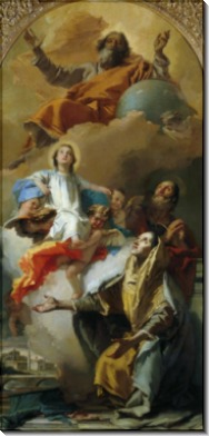 Видение святой Анны - Тьеполо, Джованни Баттиста
