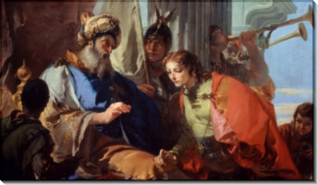 Иосиф получает кольцо фараона - Тьеполо, Джованни Баттиста