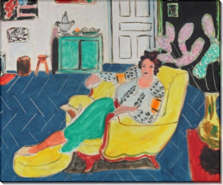 Женщина в кресле - Матисс, Анри