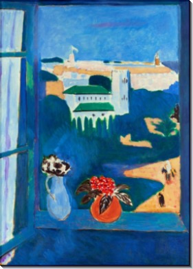 Марокканский триптих. Вид из окна. Танжер - Матисс, Анри