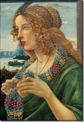 Аллегорический портрет Симонетты Веспуччи - Боттичелли, Сандро