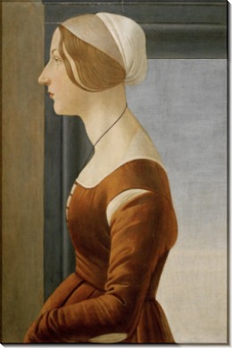 Портрет женщины - Боттичелли, Сандро