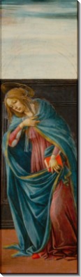 Благовещение - Дева Мария - Боттичелли, Сандро