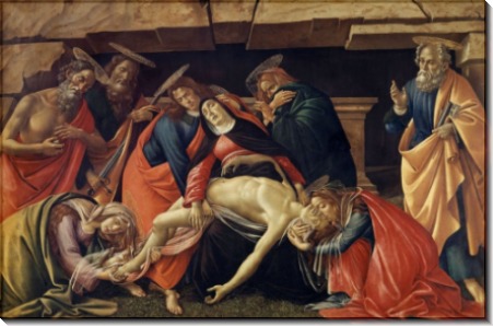 Оплакивание Христа - Боттичелли, Сандро